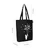 Eco Right Unisex's Stoffbeutel, Tote Bag Aesthetic, Einkaufstasche Canvas Tragetasche & Stofftasche Damen Dead #1
