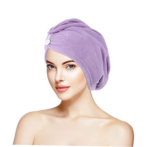 DOITOOL Toalha Baotou Roxo Miss Engrossar Fibra