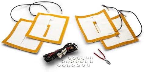SuperATV Universal UTV Heated Seat Kit with Dual-Zone Control - R...