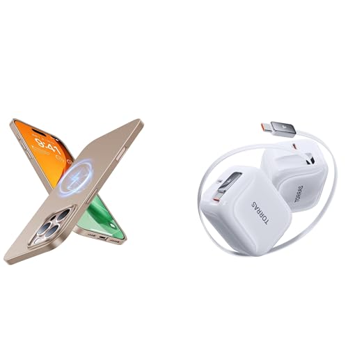 TORRAS FlexLine 40W Dual-Port USB C Charger Block & Magnetic Case — Buy Together to Save 15%
