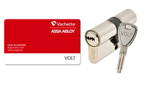 Cerradura Protectora De 41 Hdi+ 4 Puntos Ga 65 X 35 Tornillos 70 Assa Abloy 4 Llaves – Gris Muze Cromado Terciopelo – Derecha – 28491000