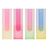 verre acide base Sécurité au quotidien : les murs et le fond épais donnent à l'ensemble de vases une stabilité robuste. L'acrylique est beaucoup plus résistant aux chutes et aux chocs que le verre, idéal pour les maisons avec enfants ou animaux domestiques.