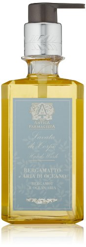 Antica Farmacista Hand & Body Wash - Luxury Nourishing Body Wash - Hydrating Hand Cleansing Wash - Bath & Body Gift - Bergamot & Ocean Aria, 10 fl oz
