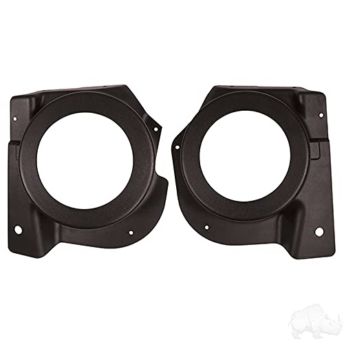 Fat Cat Golf Speaker Pod, Set of 2, Black ABS, E-Z-Go RXV 08+