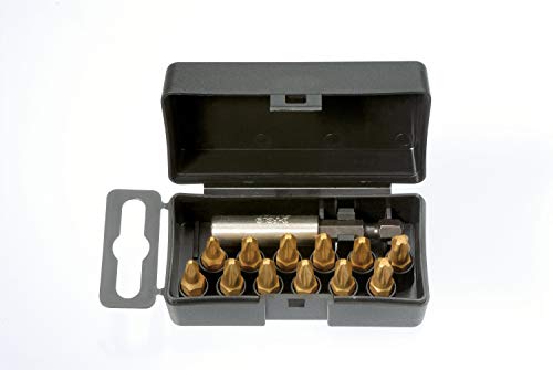 aginco 022 910 76 - JGO. 12 Bits PH/PZ TITAN und Adapter Cover