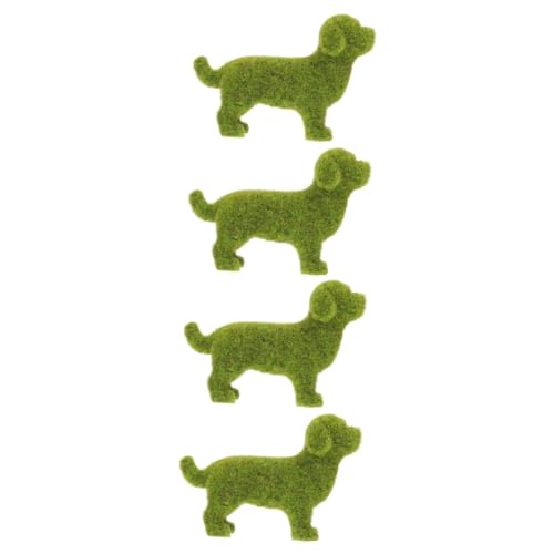 Décorations de jardin figurines de chiens PRETYZOOM ornements extérieurs