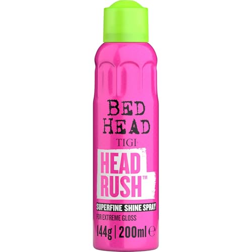 Bed Head by Tigi Headrush Shine Haarspray für geschmeidiges, glänzendes Haar, 200 ml