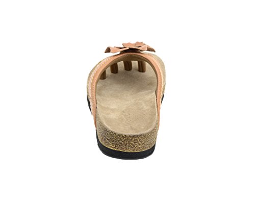 Wellrox Women's Terra-Chloe Tan Casual Sandal 9