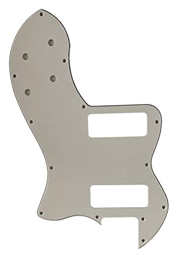 Guitar Parts For Fender Tele Classic Player Thinline P90 Guitar Pickguard (3 Ply White)