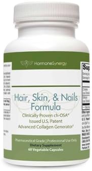 Hair, Skin, and Nails Formula | Nourishment for Your Body's Beauty Proteins* | 60 Capsules | Clinically Proven ch-OSA* Advanced Collagen Generator*