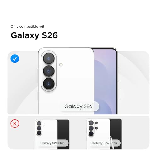 Image of Supershieldz NeoGuard HD+ Tempered Glass Screen Protector Guard for Samsung Galaxy S26 - Case-Friendly, Easy Installation