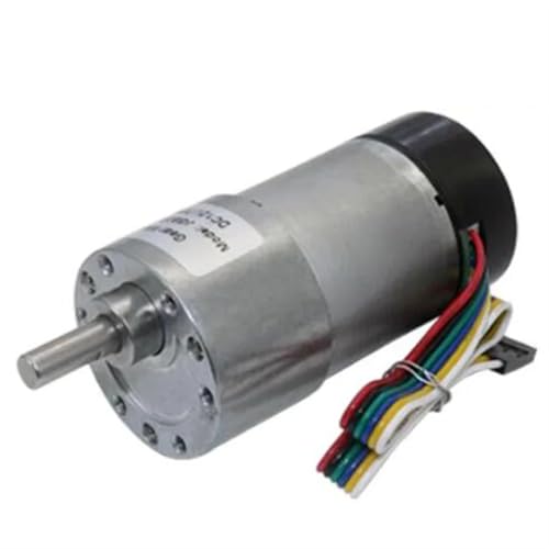 Moteur à engrenages JGB37-3530 24V 333 RPM avec support et codeur Hall