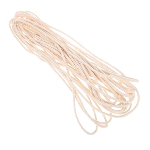SOLUSTRE 10m Kerosene Lamp Cotton Wick Cotton Oil Lantern Wick for Crafts for Handmade Candle Making and Buddha Lamps Excellent Absorption Warm Light
