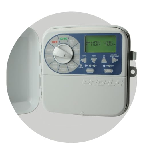 Suinga - Programador de riego eléctrico KRain PRO-LC 4 estaciones exterior