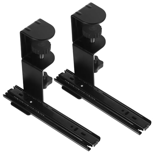 Support de clavier coulissant et rallonge de bureau ergonomique réglable sans perçage - 6