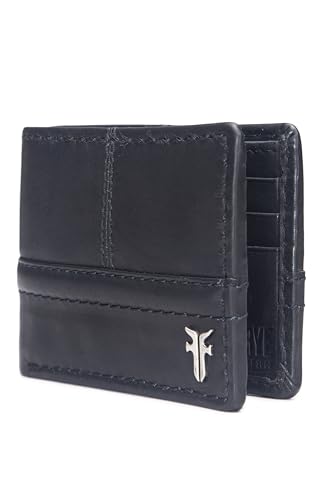 Frye Men's NASH Cow Oily Bifold W/FOLDOUT CC, Black4
