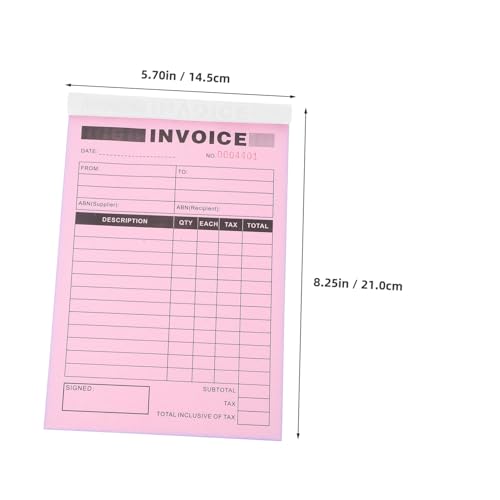 Carnet de commande compact en papier à tableau intégré usage pro