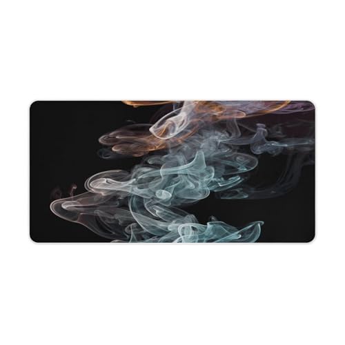 Psychedelic Smoke Desk Pad Large Office Desk Mat