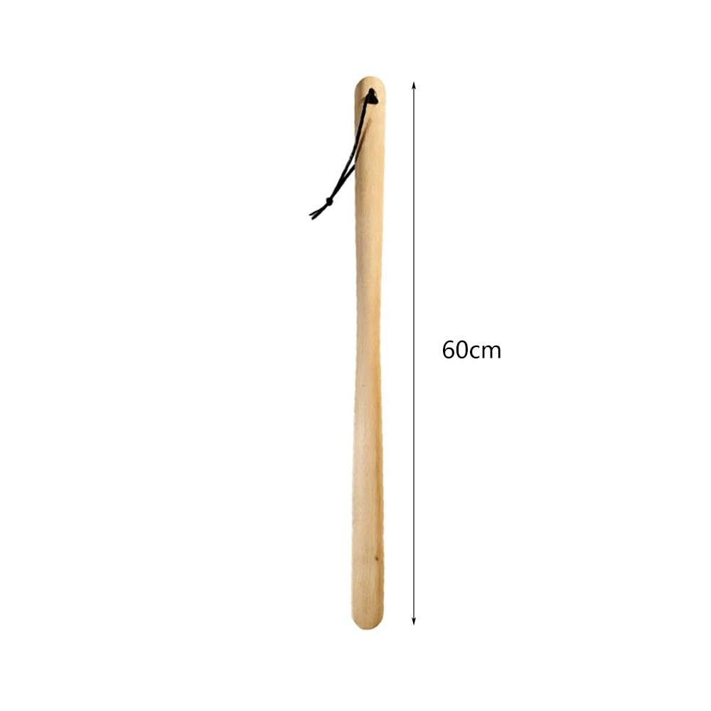 Calzascarpe Calzascarpe in Legno Massello da 23,5 Pollici, Ausilio for La Casa for Anziani, Lungo Ideale Come Regalo Il calzino Aiuta a Mettere i Calzini