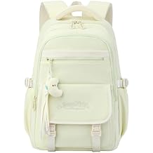 JiaYou Lightweight Backpack for Middle School Girls Large Capacity Campus DaypackMint Green,29 Liters