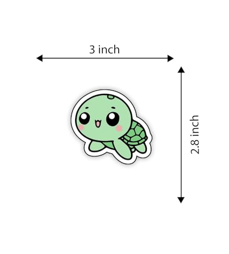 Image of Gift Me Bazar Cute Baby Animal Turtle Fridge Magnet for Decoration Magnets Stickers Refrigerator Stylish