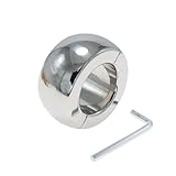 Stainless Steel Screw Weight Training Ring, Men's Metal Physical Stretching Pendant Accessory, 1 piece-ushlF63 (M)