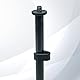 keepdrum MS032 Mikrofonständer Tischstativ, Black