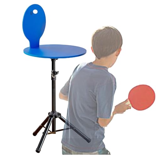 Table Tennis Return Board,Table Tennis Rebound Board,Return Board Training Device,Adjustable Angle,Suitable for Home Gyms and Schools