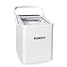 Igloo Automatic Self-Cleaning Portable Electric Countertop Ice Maker Machine With Handle, 26 Pounds in 24 Hours, 9 Ice Cubes Ready in 7 minutes, With Ice Scoop and Basket, White