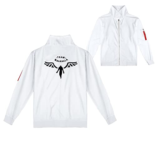 Roffatide Anime Tokyo Revengers Sudaderas Cremallera Completa de Polar Chaqueta de Abrigo con Cuello Bordada/Impresa L