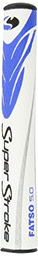 Super Stroke 13303 Fatso 5.0 Putter Grip, Blue