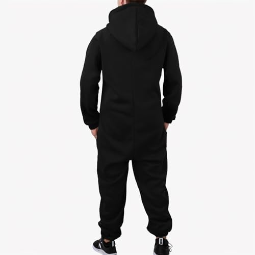 Sudadera con capucha estampada en mono de una pieza térmico 3