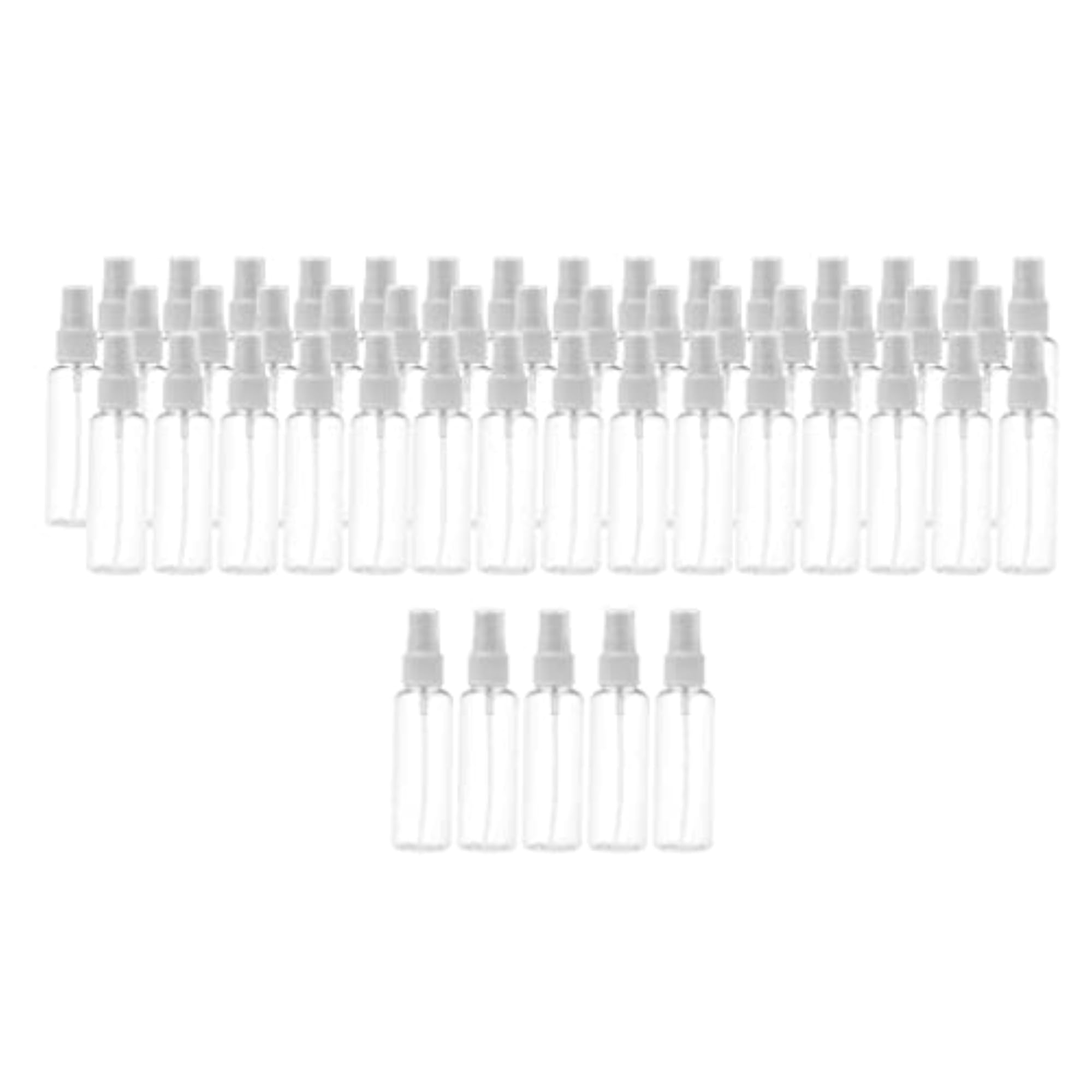 50pcs Fine Mist Perfume Makeup Clear Empty Sprayer Bottle