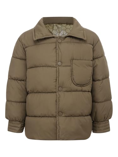 Kids Girls Boys Packable Bubble Coat Lightweight Winter Warm Down Puffer Jacket Down Coat Snowsuit Outerwear