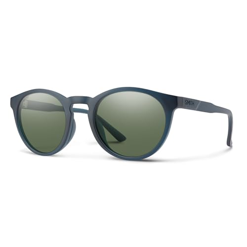 SMITH Westward Core Sunglasses with Polarized Lenses â€“ Menâ€™s & Womenâ€™s Performance Sunglasses for Active Days, Sports & Running â€“ Matte Pacific Crystal Frame, Polarized Gray Green Lenses