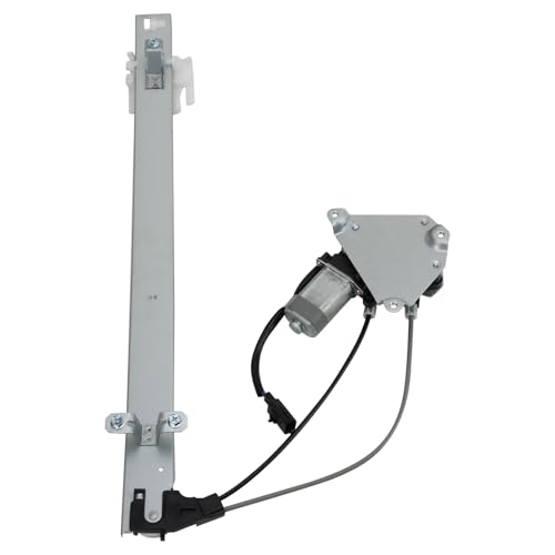 Image of TRQ Rear Right Power Window Regulator & Motor Assembly Passenger Side Compatible with 2006-2007 Jeep Liberty