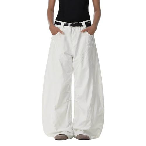 Pantalones de ocio vaqueros para mujer ideales para paseos urbanos de fin de semana
