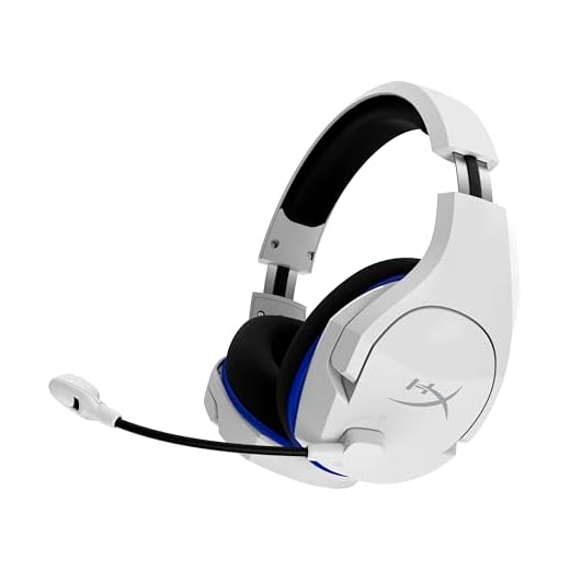 Cascos/Auriculares con Micrófono Ligeros: Comodidad y Calidad en un Solo Paquete 4 HyperX Cloud Stinger Core – auriculares inalámbricos para juegos de PS4 y PC, ligeros, controles deslizantes de acero duraderos, micrófono con cancelación de ruido