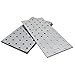 Produktbild OMIDEAS 5 x Lochplatten (200 x 100 x 2) Flachverbinder Holzverbinder Verbindungsplatte Verbinder, Silber Verzinkt