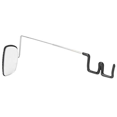 Qudinip ABS Bike Retrovisor Retrovisor, Monte del Casco de Gafas de Sol de Ciclismo Ajustable de 360 ​​Grados, con Diseño Portátil de Tamaño Pequeño, para Seguridad en Bicicleta