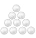 Produktbild Jooks Schaumstoff Kugeln Kunsthandwerk Dekoration Kugel Dekorieren Ball für DIY Handwerk und Dekoration 7cm 10 Stück Weiß