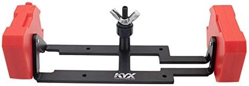 Miniatura 3 de KYX Racing Porta Neumáticos de Repuesto de Metal con Simulación de Tanque de Combustible ABS para Coche RC Crawler Axial SCX10 II 90046 Traxxas