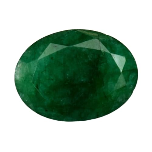 Émeraude naturelle ovale 20mm pour création de bijoux uniques
