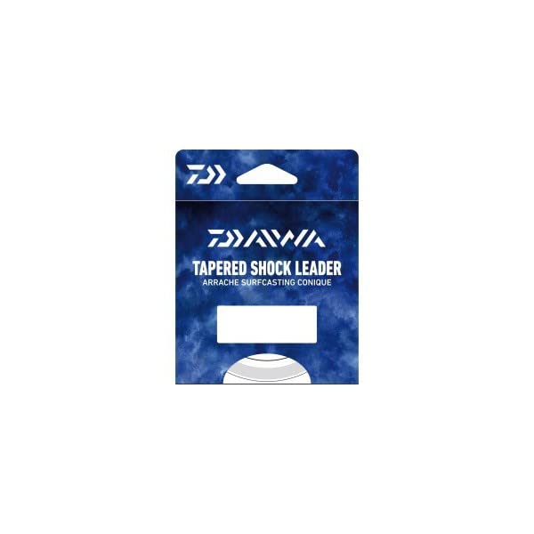 Daiwa Arrache Surfcasting Conique Transparent, 0,2-0,57 Mm, 5 Pièces De 15 Cm, Nylon Haute Qualité