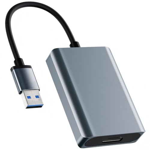 WENTER USB to HDMI Adapter USB 3.0 HDMI Audio Video Converter Multiple Monitors Display Extender for Laptop Desktop Projector Compatible with Windows 7/8/8.1/10