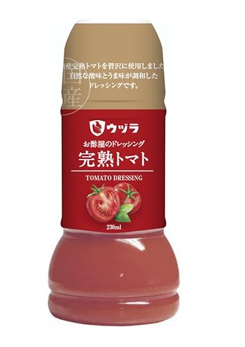 大興産業 ウヅラ酢 お酢屋のドレッシング完熟トマト 230ml