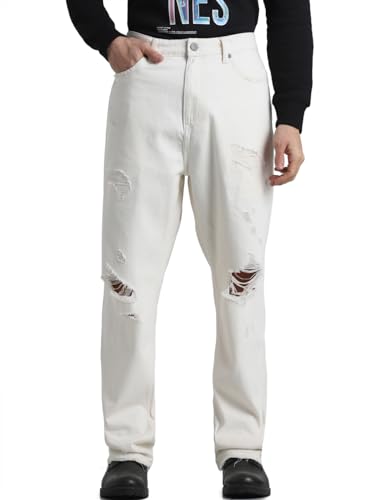 Image of Jack & Jones Men's Relaxed Fit Jeans | Low Rise | Jeans for Men