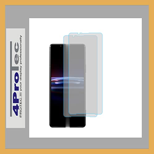 4ProTec Lot de 2 films de protection d'écran mats pour Sony Xperia PRO-I