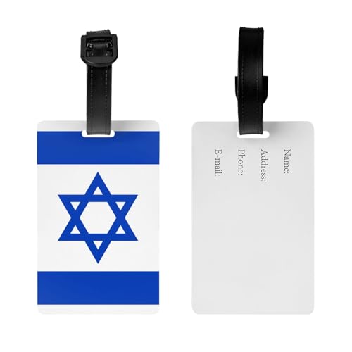 Israel Luggage Tags Travel Baggage ID Labels