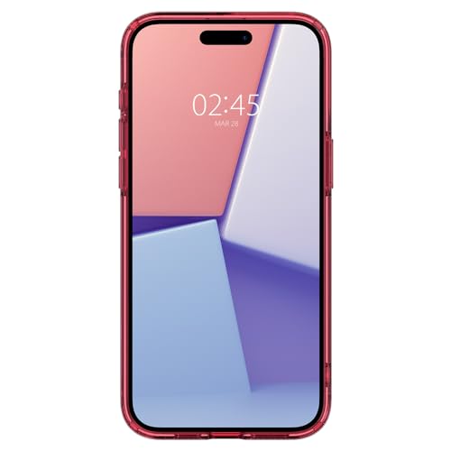 Image of Spigen for iPhone 15 Pro Case, Ultra Hybrid [No Magnet Ring][Anti-Yellowing] - Deep Red